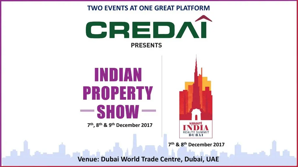 Trinity Builders to Take Part in the Credai Property Expo in Dubai 2