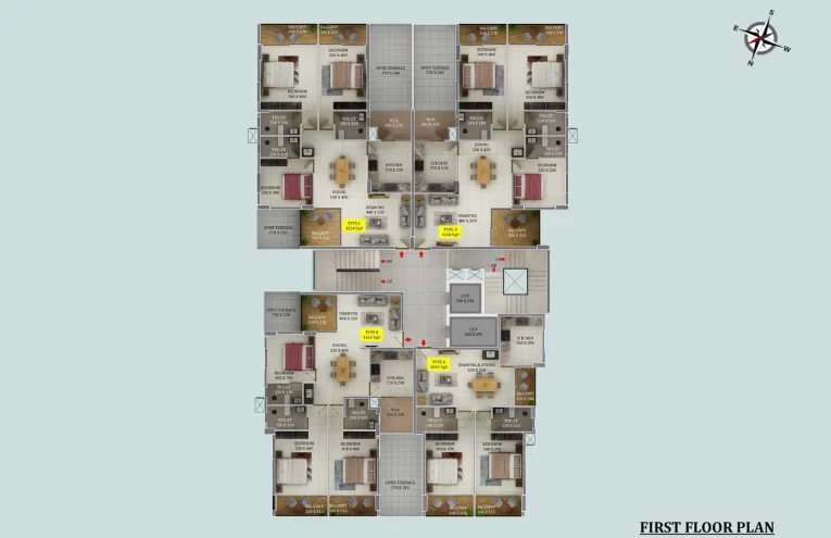 First Floor Plan Trinity UpTown